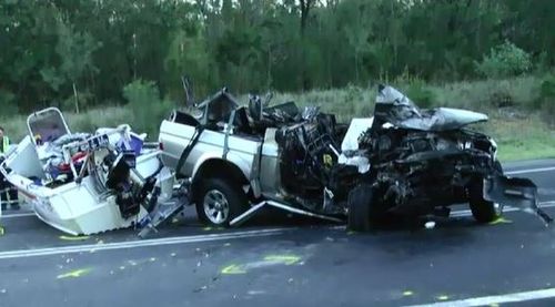 A man has died after his car exploded in a crash on the NSW South Coast. (9NEWS)