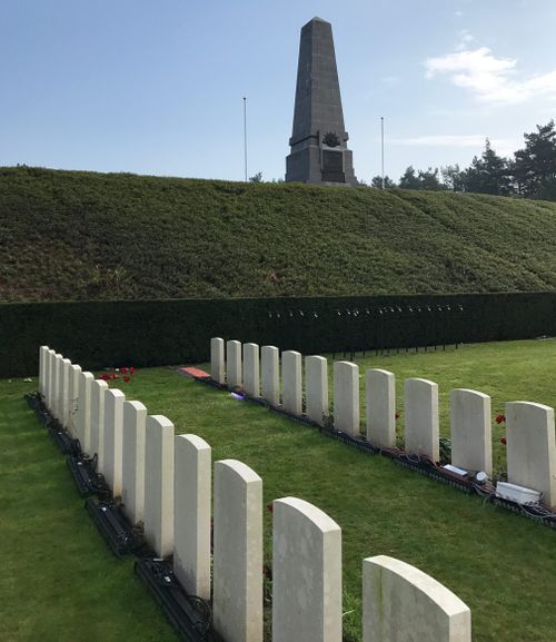 More than two thousand men are buried in Polygon Wood. (Michael Best/9NEWS)