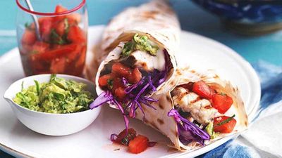 Grilled fish tacos
