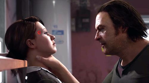 'For me it's a very strong and moving scene, and I was interested to put the player in the position of this woman,' creator David Cage in interview with Eurogamer.
