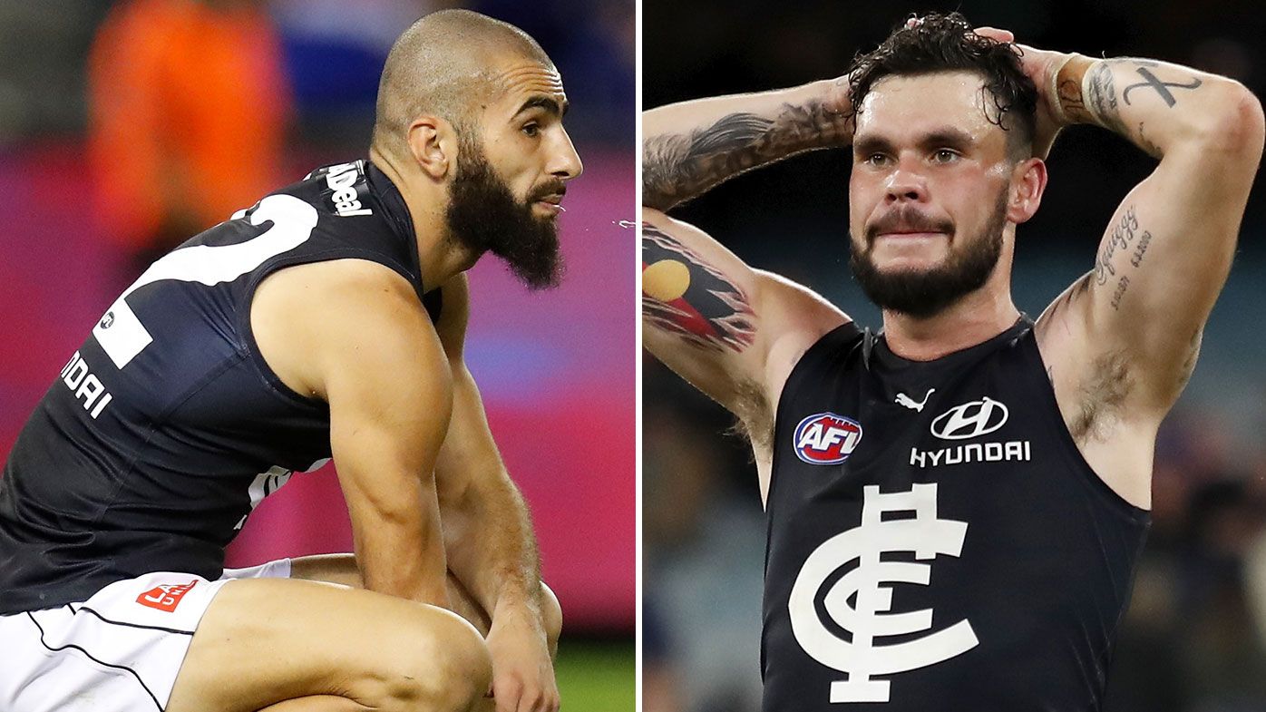 'Where are these guys?': Carlton recruits Zac Williams, Adam Saad savaged after loss to Bulldogs 
