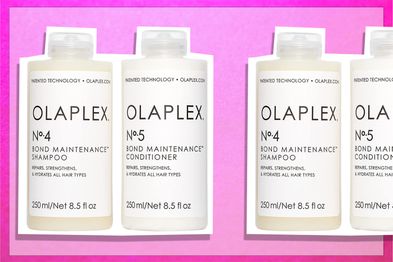 9PR: Olaplex hair treatment bottles No.4 + No.5 - Daily Cleanse and Condition Duo - 500ml