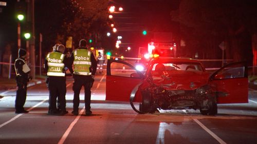Major Collision Investigation Unit detectives are investigating a multi-vehicle hit-run collision in Pascoe Vale overnight.