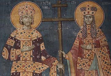 Who was the first emperor of the Byzantine Empire?