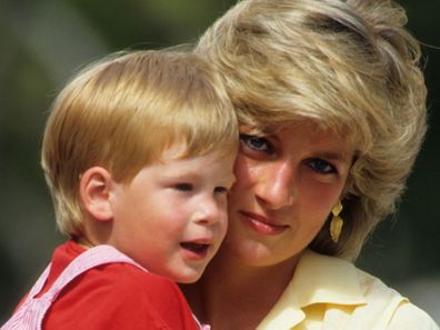 Prince Harry and Princess Diana