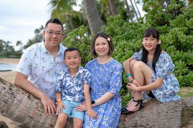 Jason Ch'ng and family