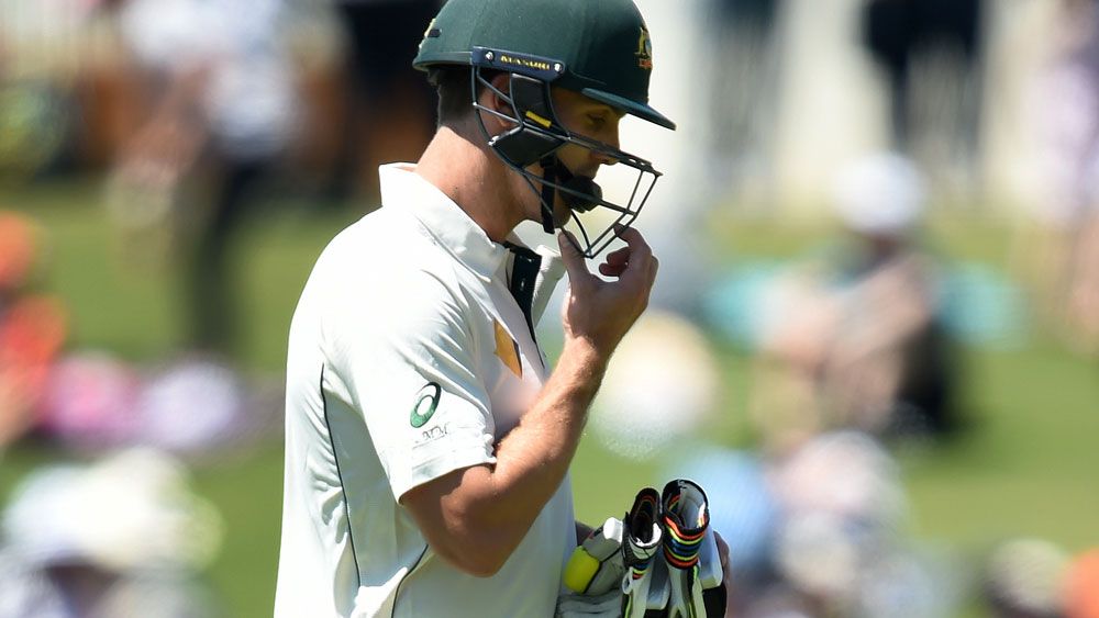 There was more disappointment for Mitchell Marsh. (AAP)
