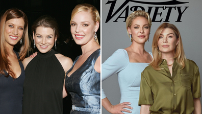 Kate Walsh, Ellen Pompeo and Katherine Heigl