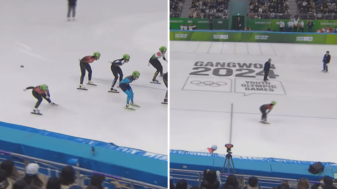 'Left everyone bewildered': Speed skater's 'daring' tactic clinches gold, amasses 22 million views