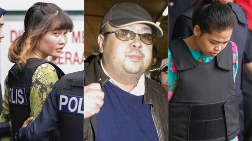 Doan Thi Huong, left, and Siti Aisyah are accused of killing Kim Jong Nam. (Photos: AP)
