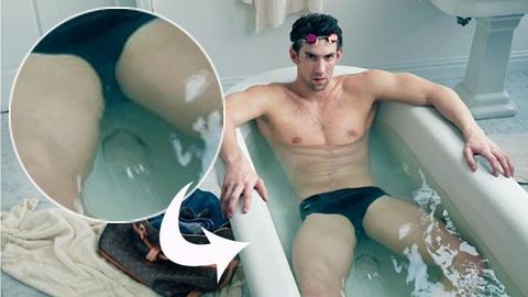 Is that a fart bubble in Michael Phelps' new Louis Vuitton ad?