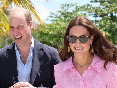Prince WIlliam and Kate Middleton tour