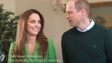 Kate Middleton and Prince William's playful video message for St Patrick's Day