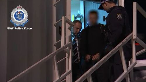 Marko Krivosic has been extradited from Perth back to Sydney to face murder charges. Picture: NSW Police