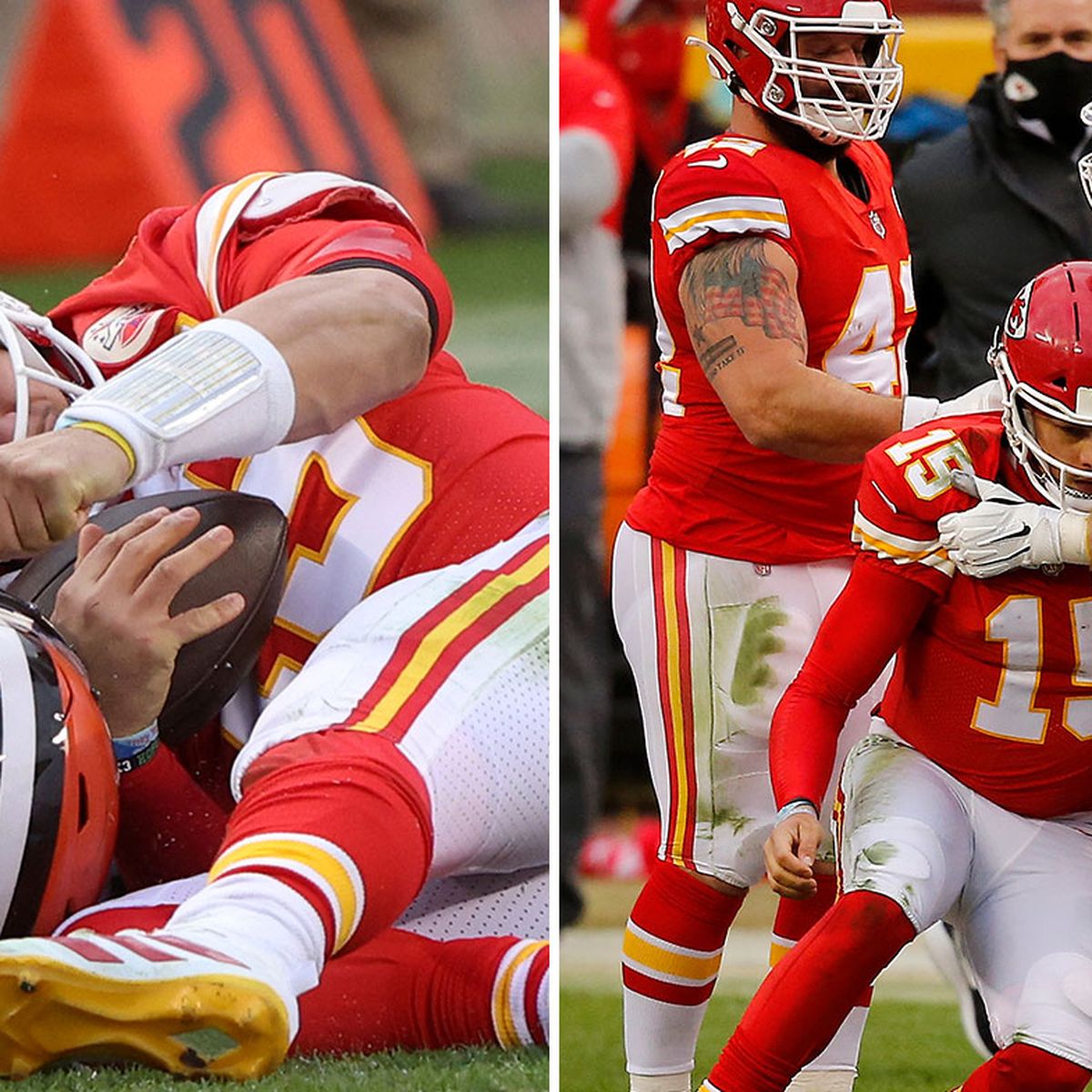 Cleveland Browns 17-22 Kansas City Chiefs: Patrick Mahomes suffers  concussion as Chiefs hold on to reach AFC Championship game, NFL News