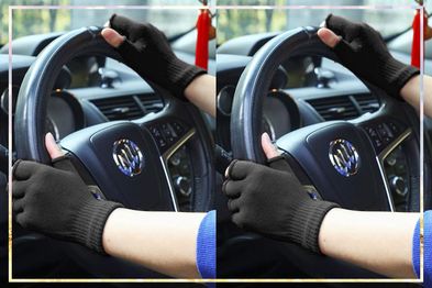 9PR: Satinior Four Pairs Winter Half Finger Gloves