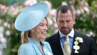 Peter Phillips and Autumn Phillips attends day five of Royal Ascot at Ascot Racecourse on June 22, 2019 in Ascot, England. 