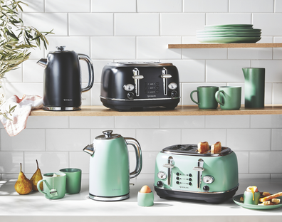 Aldi Stirling retro style kettle and toaster