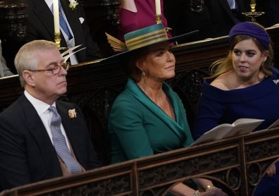 sarah ferguson prince andrew and princess beatrice