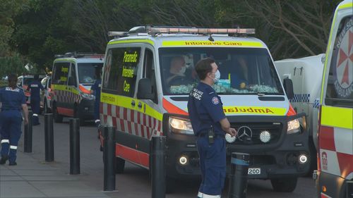 Four-year-old girl nearly drowns in pool at Wentworth Point, Sydney.