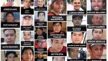 Photos of the 40 Gulf Livestock 1 crew members who are still missing.