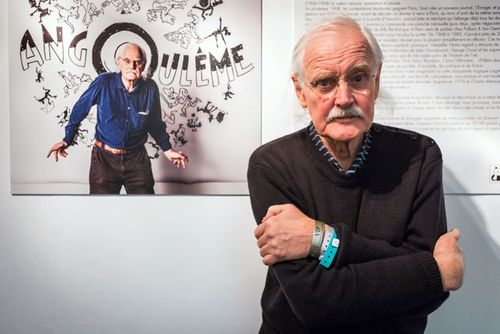 President of the 41st edition of the 'Festival international de la bande dessinee' (International Comic Book Festival), Dutch comic book author Bernard Willem Holtrop, aka Willem, poses during the festival in Angouleme, France. (Getty)