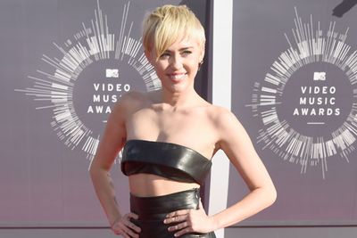 Looks like the Miley vs Taylor feud has been bubbling for months. <br/><br/>After Miley's controversial twerk-fest all over Robin Thicke at the 2013 VMAs, Taylor was overheard calling her "grotesque and disgusting." <br/><br/>Miley's retort? Shacking up with a life-size cut-out of Harry Styles just days after he walked out on Tay. <br/>