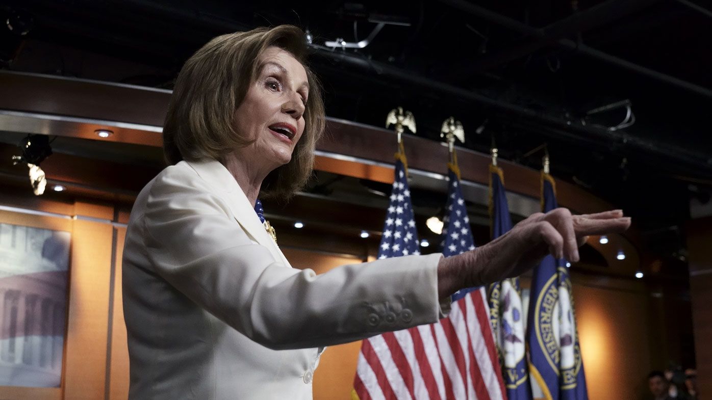 Nancy Pelosi scolds reporter over Trump question