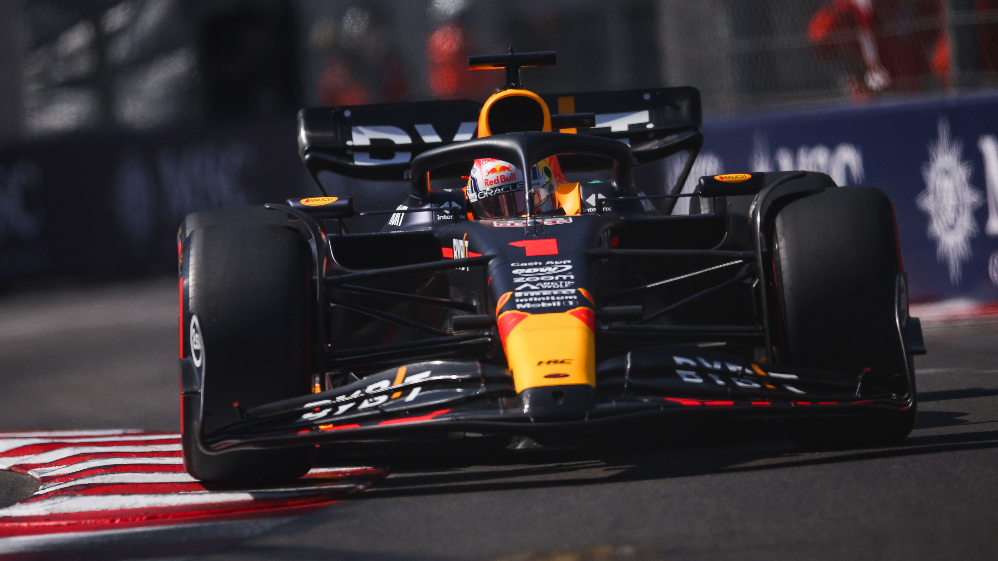 Max Verstappen of the Netherlands driving the (1) Oracle Red Bull Racing RB19 on track during qualifying ahead of the F1 Grand Prix of Monaco at Circuit de Monaco on May 27, 2023 in Monte-Carlo, Monaco. (Photo by Eric Alonso/Getty Images)