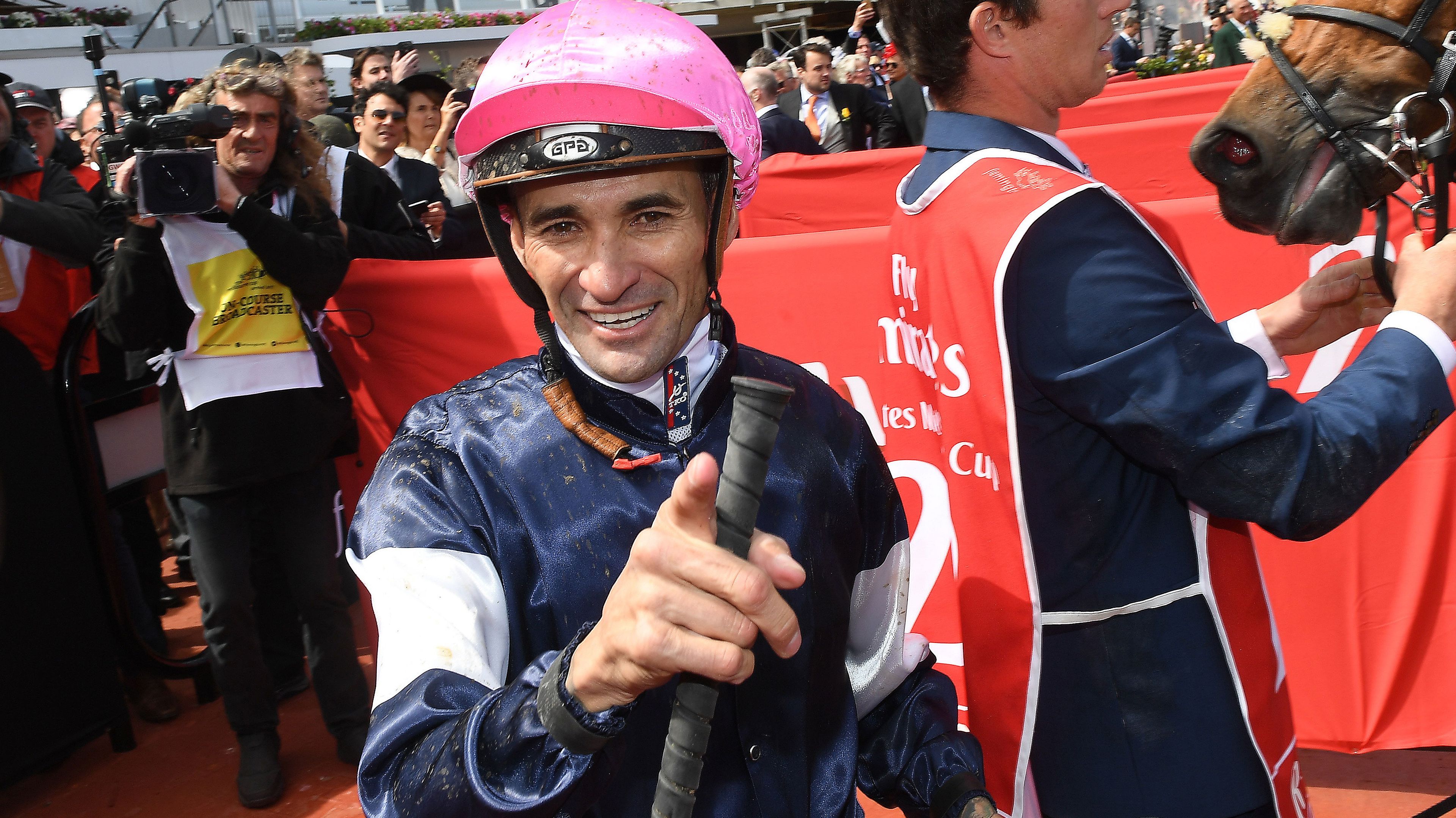 Australian Jockey Corey Brown rode Shocking to victory in the 2009 Melbourne Cup
