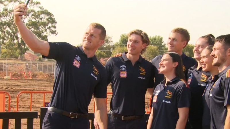 Crows unveil new headquarters in latest rebrand | Nine.com.au
