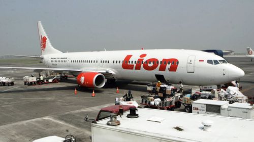 A Lion Air Boeing aircraft similar to the one that crashed.