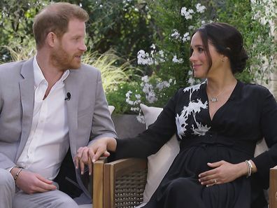 Prince Harry and Meghan Markle talk to Oprah