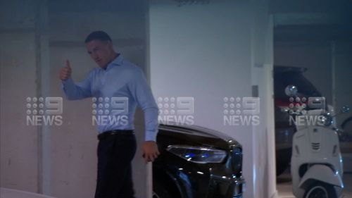 Today Sam Burgess faced a hearing into allegations he threatened Phoebe's father Mitch Hook.