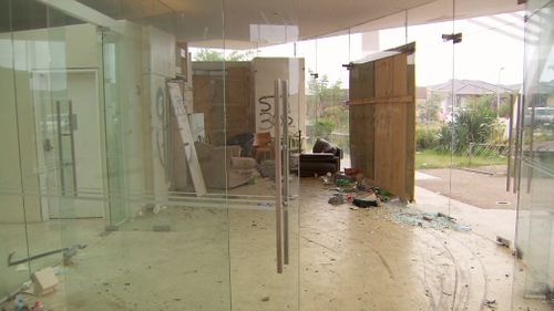 The privately-owned facility has become a graffiti-covered mess. (9NEWS)