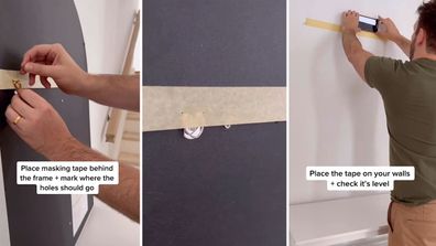 Hang your picture frames straight every time with this simple