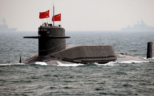 The massive radio antenna would enable Chinese submarines to communicate with their bases while submerged.