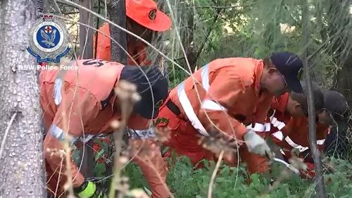 Investigators have scoured bushland where Ms Ardler's bones were found in May and issued a warning to the suspected murderer. Picture: Supplied.