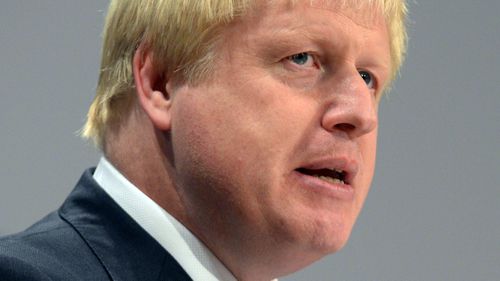 UK Foreign Secretary Boris Johnson. (AP).