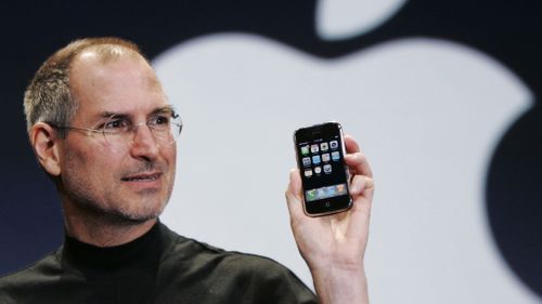 Steve Jobs introduced the first iPhone a decade ago. (AAP)