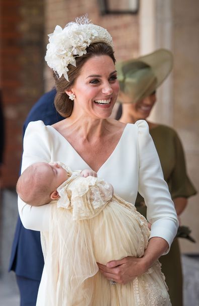 Royal hacks royal christening gown dyed with black tea