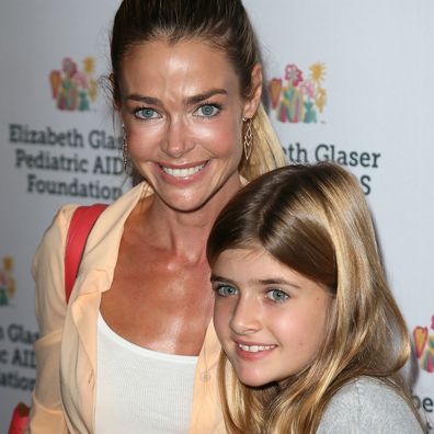 Denise Richards and Sam Sheen attend the Elizabeth Glaser Pediatric AIDS Foundation's 25th Annual "A Time for Heroes" celebration at The Bookbindery on October 19, 2014 in Culver City, California.