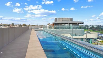 Deck sky pool Melbourne Domain