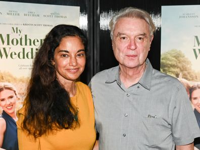 Mala Gaonkar, David Byrne and "My mother's wedding" A special screening will be held at the Neuehouse Cinema on August 5, 2025. (Steve Eichner/Photo of variety show pictures)