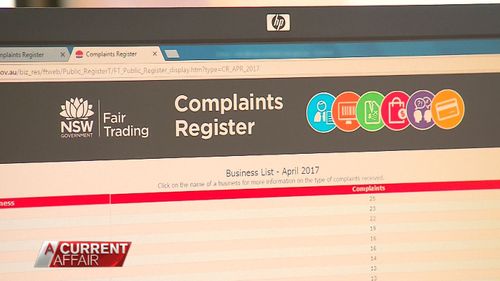 The complaints register gives a voice to consumers.