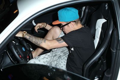 June 2013: Like Lindsay and Amanda before him, Justin faced hit-and-run charges filed by a photographer outside a Hollywood club. In August, Justin was cleared of the charges. Now that's one smash hit you <i>don't</i> want to have! <br/><br/>Image: Splash
