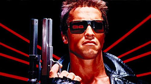 Arnold Schwarzenegger in The Terminator (Orion)