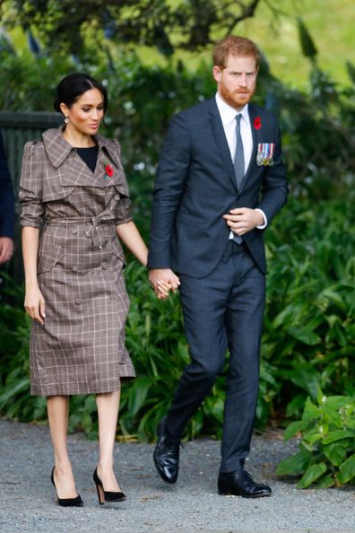 Prince Harry Meghan Markle hand holding