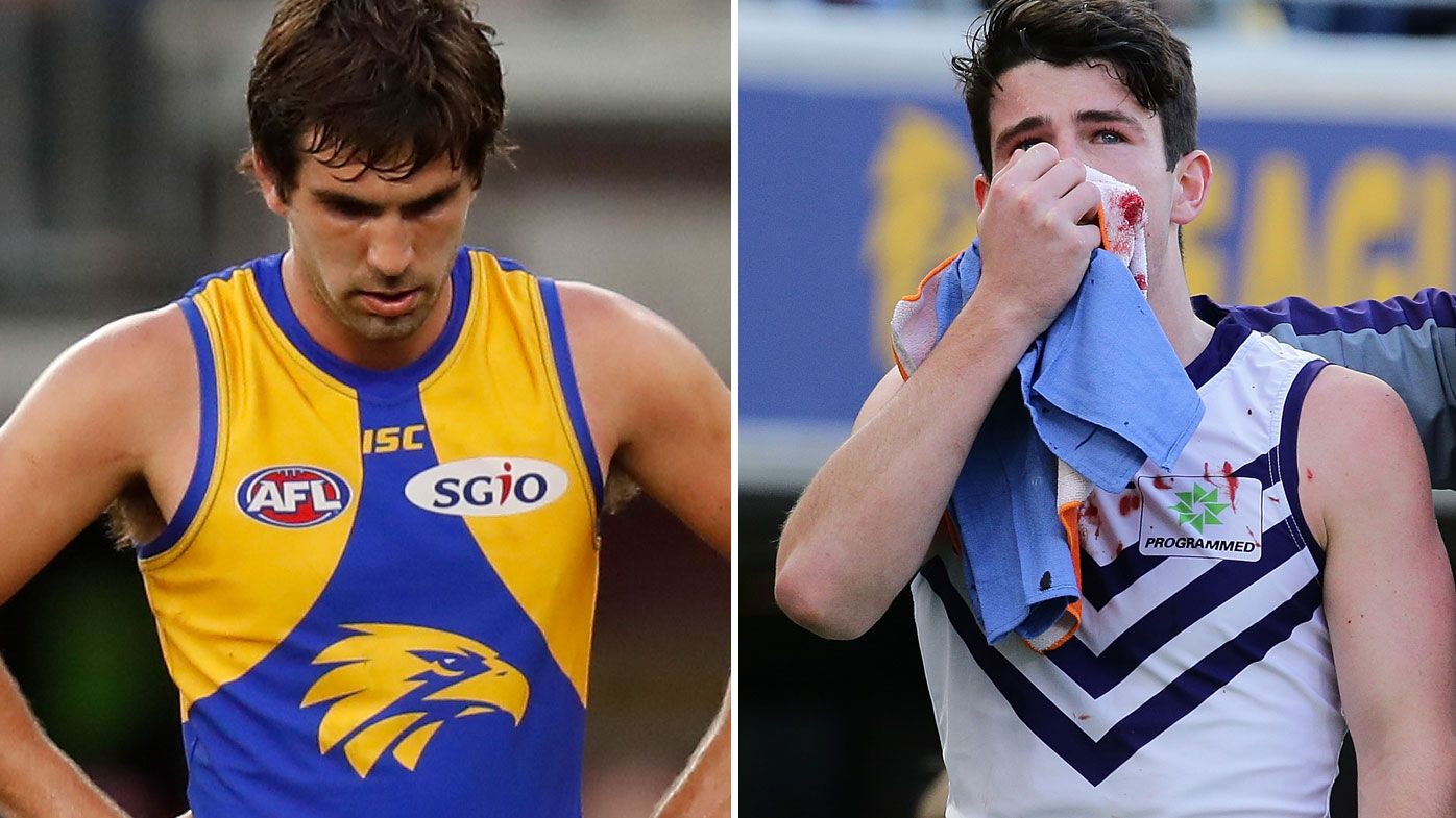 Andrew Gaff and Andrew Brayshaw