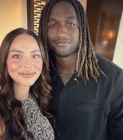 Nic Naitanui and fiancée Brittany Bown